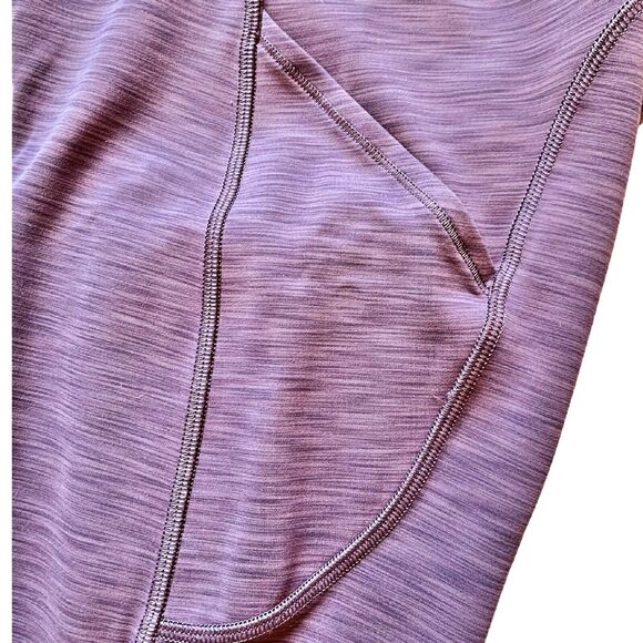 Lululemon Invigorate High-Rise Crop 23" Leggings Size 4 Black Currant Tight - Picture 9 of 12